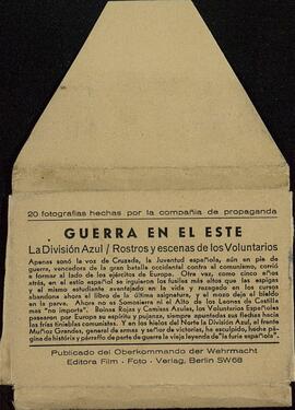 División Azul / Rostros y escenas de los voluntarios en los frentes del Este