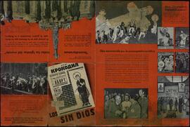 "Los sin Dios" (c. 1939 - 40). Propaganda anticomunista