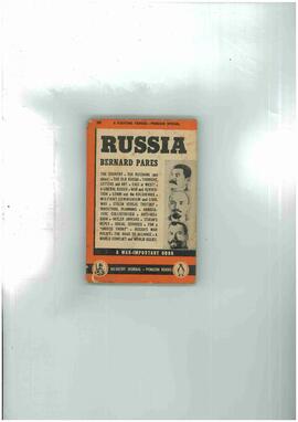 Pares, B. Russia. Penguin Books, Washington, 1941.