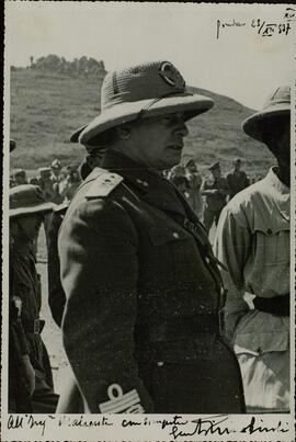 General italiano. Gondar, 23 diciembre 1937