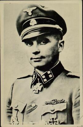 "Comandante de las SS Trampe. Hoffmann"
