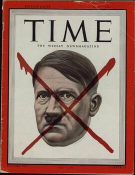 Time, 7 de Mayo de 1945: "Hitler (sin palabras")