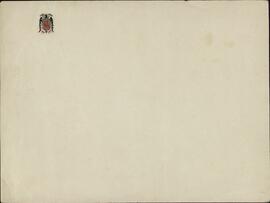 Papel de Escritorio con Escudo de España (1938-1945)