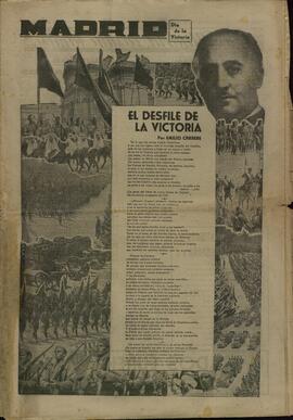 "Madrid. Día de la Victoria". 19 mayo 1939