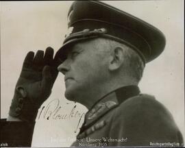 "Blomberg, von. ¡Día de la libertad! ¡Nuestra Wehrmacht! Nuremberg, 1935"