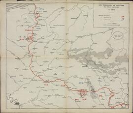 Plano de los Intentos de Ruptura del Frente Alemán, c. 1915