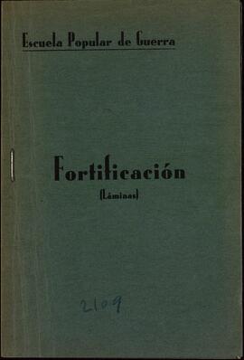 Escuela Popular de Guerra. Fortificación (láminas)