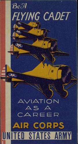 Sé un cadete aéreo. La Aviación es una carrera. Cuerpo de Aviación. El ejército de Estados Unidos.