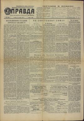 "Pravda", 29 de Noviembre de 1949