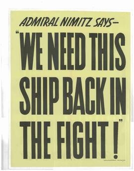 Nimitz, Chester William. "El almirante Nimitz dice..."
