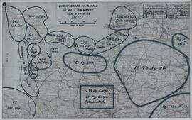 "Orden enemiga de batalla en el oeste de Normandía para el 5 junio, 1944"