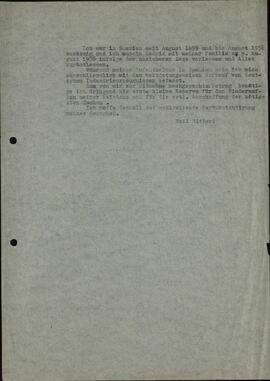"Cartas de la organización extranjera del NDASP a Heinrich Behrmann: Solicitud de Heinrich Behrmann para llevar dinero de Alemania a España". 23 octubre 1937