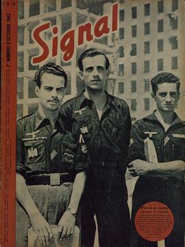 Signal. "Primero a la lucha, acto seguido a estudiar" 1er Nº Septiembre 1943.