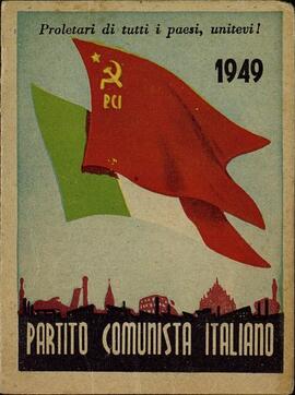 "Partido Comunista Italiano. Carné de Ciotola Anna Di Enrico. Nápoles, 1949"