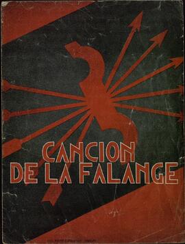 Partitura de la canción de la Falange