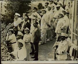 International News Photos / La Época / EE. Haynes: "Stalin pasa revista desfile aéreo". Tushino, 18 agosto 1939 Tushino, 18 agosto 1939