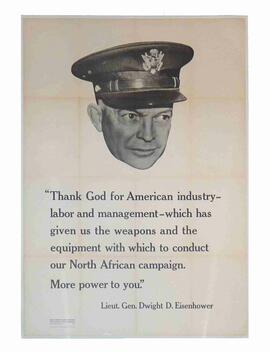 Eisenhower, Dwight David "Ike". "Gracias Dios..."