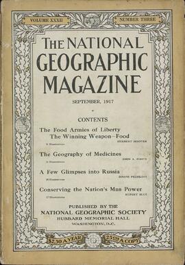 The National Geographic Magazine. "Rusia, 1917", Volumen 23. Septiembre, 1917