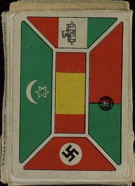 Baraja de cartas. "España y sus banderas"