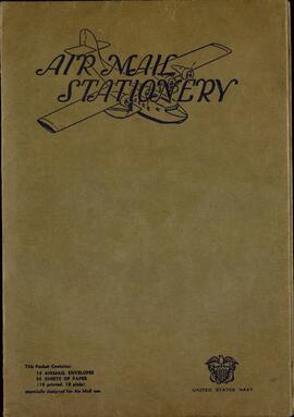 United States Navy. "Cartas y sobres para correo aéreo"