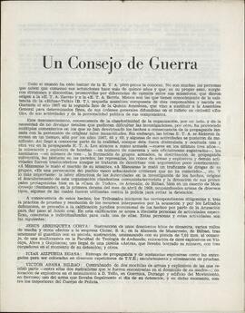 Comunicados de ETA: "País Vasco y Libertad", c. 1970