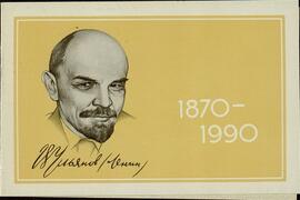 Gorbachov, Mikhail. Invitación oficial a la conmemoración del 120 aniversario del nacimiento de Lenin. 1990
