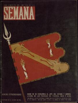 Semana. "Número extraordinario: aniversario de la victoria nacional". Madrid, 26 marzo 1940