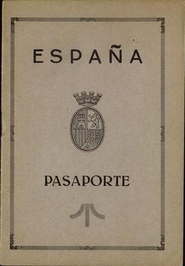 Castañé Lloret, Modesto. Pasaporte. San Sebastian, 21 abril 1938