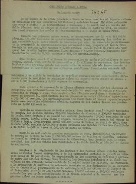 Boletín de Información de la Embajada de Su Majestad Británica. "Cómo Hemos Ayudado a Rusia", c. 1944