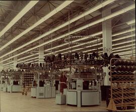Fábrica Textil en Cottbus, República Democrática Alemana, 1970