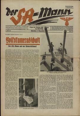 El hombre de la SA. 1 diciembre 1934