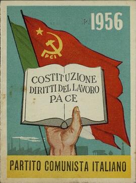 "Partido Comunista Italiano. Carné de Ciotola Anna. Nápoles, 1956"