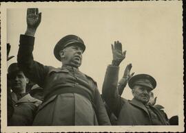 General Luis Orgaz Yoldi. Jura de bandera. Algeciras, 20 abril 1938.