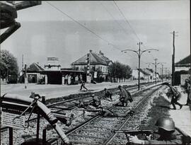Abril de 1945. Tropas soviéticas combatiendo en Viena.