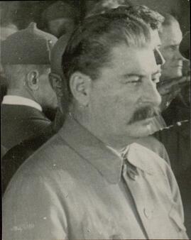 Stalin frente al féretro de Kirov, 1934