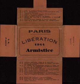 Imágenes de: "París / Liberación / 1944 / Armisticio"