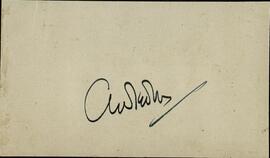 Tedder, Mariscal Lord Arthur W., 1º Barón de Tedder (1890-1967)