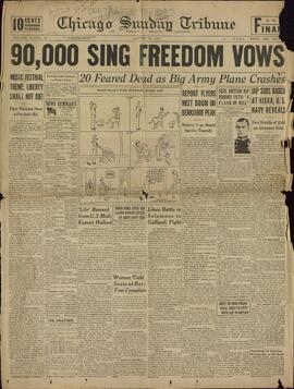 Chicago Sunday Tribune: el mejor periódico del mundo. 16 agosto 1942