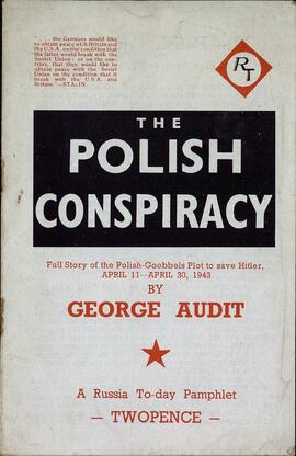 La conspiración polaca. 1943. Propaganda soviética en inglés