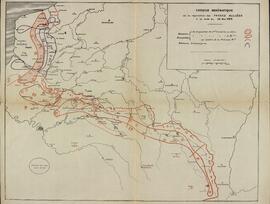 Croquis Esquemático de la Situación de las Fuerzas Aliadas, 26 de Mayo de 1918