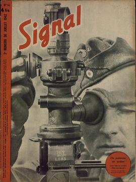 Signal. "Un puntero en acción". 2º Nº Julio 1942.