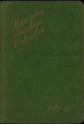 Agenda-Calendario militar 1938-40