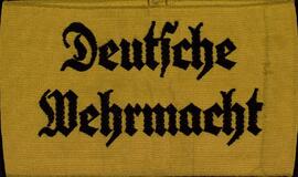 Brazalete del ejército alemán: "Deutsche Wehrmacht"