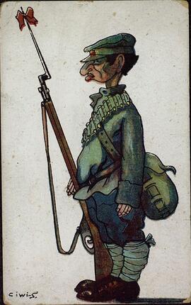 Ciwis: Postales con caricaturas de propaganda antisoviética