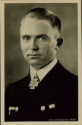 "Tarjeta postal de Gunther Prien"