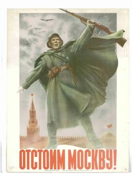 "Defensa de Moscú". 1941