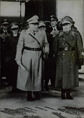 Goering, Hermann y Mussolini, Benito
