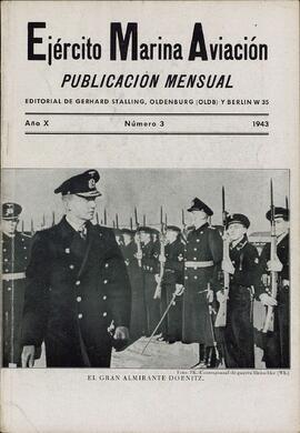 "Ejército, Marina y Aviación", Año X, 1943: "El Gran Almirante Doenitz"