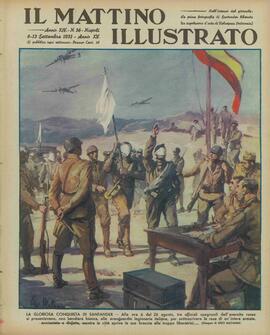 Il Mattino Illustrato. "La Gloriosa Conquista de Santander...". 6-13 de septiembre de 1937.