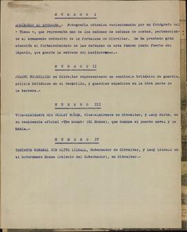 "The Times". 5 febrero 1940. 4 fotografías de prensa de Gibraltar